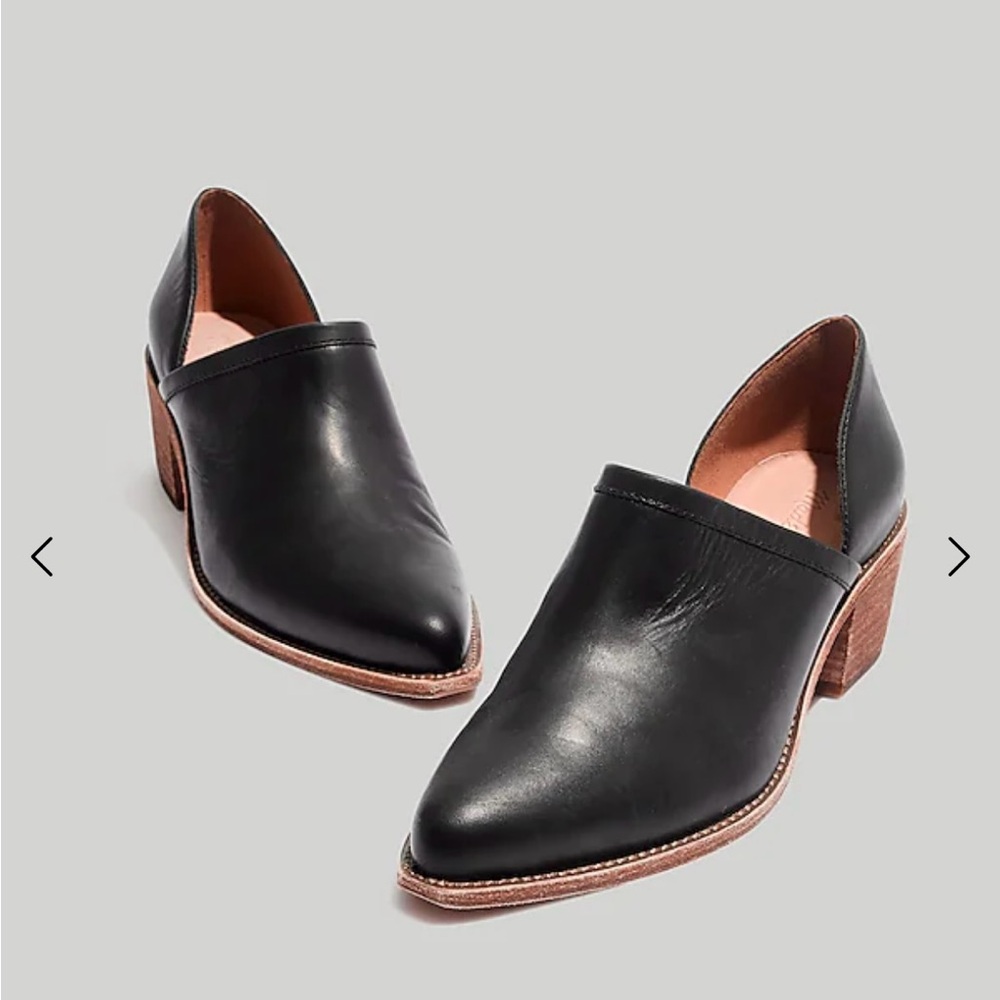 Madewell The Brady Lowcut Bootie in True Black